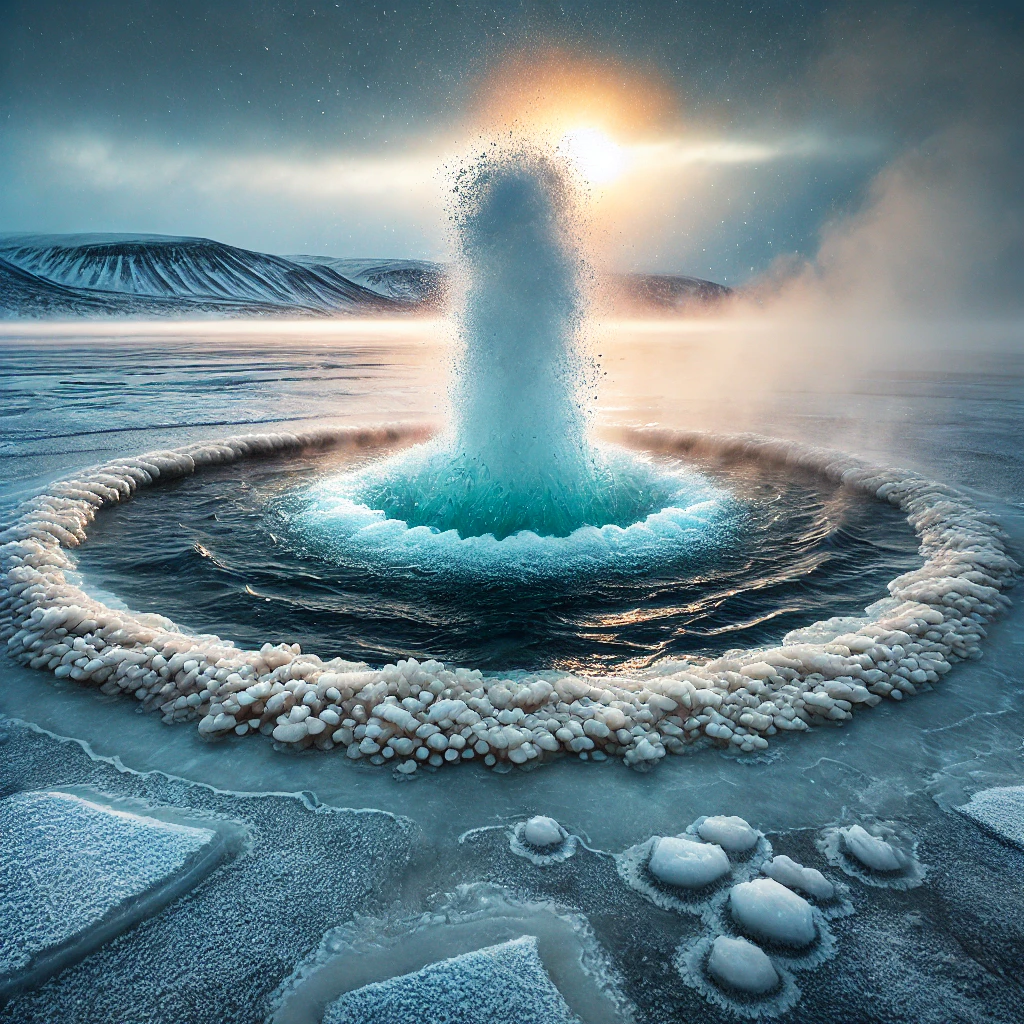 Methane Fountain: A Rare Natural Phenomenon and Its Effects